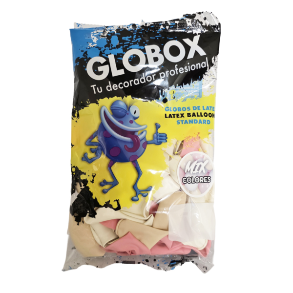 Globo 12" Mix Nena x40u Globox