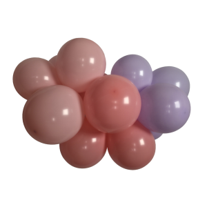 Globo 12" Mix Princesa Rosa x40u Globox