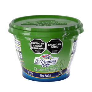 Alt de imagen Queso Untable Por Salut La Paulina 190gr, de textura suave y cremosa, ideal para untar en tostadas, preparar sándwiches, dips, picadas y distintas recetas.