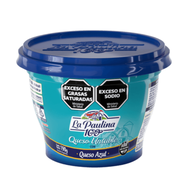 roquefort la paulina 190 Queso Untable Roquefort La Paulina 190gr, de textura suave y cremosa, con intenso sabor a queso azul, ideal para untar, preparar salsas, dips, picadas y recetas gourmet.