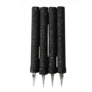 Vela Bengala Gibre Negra Tucky x1 unidad con acabado glitter negro para decorar tortas de cumpleaños y celebraciones especiales