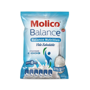 Leche en polvo Molico 800g rinde 6,4 litros