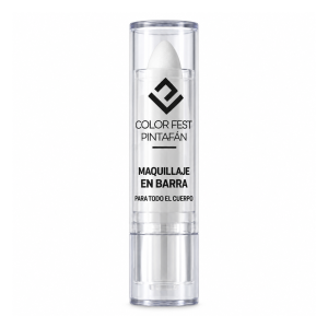 Maquillaje blanco en barra COLORFEST 4 g para Halloween