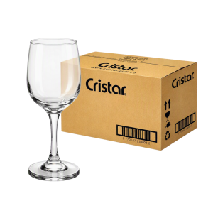 Copa Agua Trentino Cristar 473cc de vidrio transparente caja x24 unidades