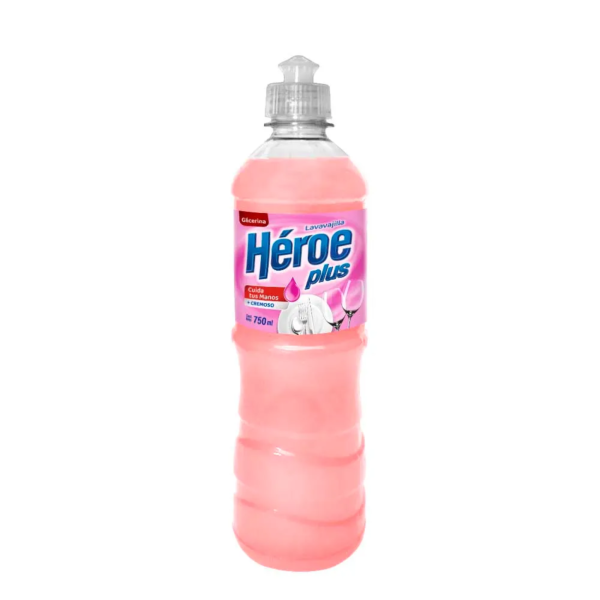 heroe lv 750 glicerina Lavavajillas HÉROE Plus Glicerina 750 ml cremoso