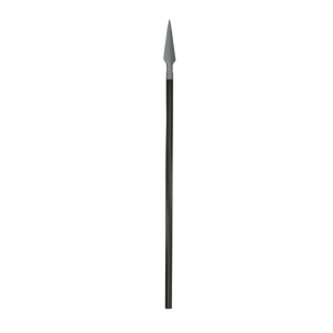 Lanza para disfraz STASIO Halloween negra y gris