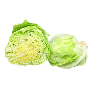 Lechuga repollada fresca disponible por 500g o 1kg