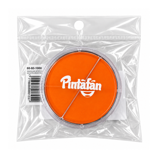 Maquillaje acuarela naranja PINTAFAN 9,2 g para Halloween