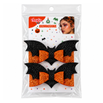 Hebillas de murciélago para Halloween PINTAFAN naranja y negro