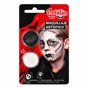 Maquillaje de vampiro para Halloween PINTAFAN Set x2 4 g