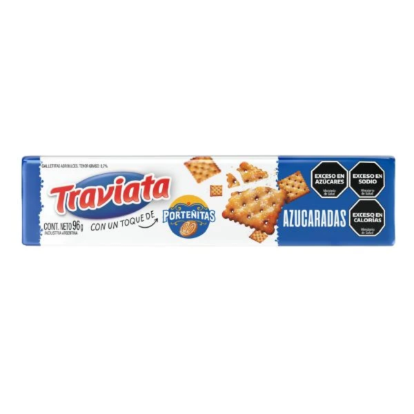 Traviata Porteñitas crackers azucaradas 96g