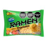 Arcor Ramen sabor Vegetales 65 g, paquete verde de fideos instantáneos