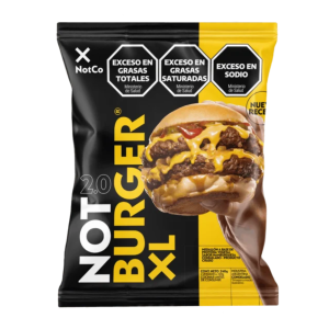 NotBurger XL 240 g NotCo con 2 medallones de 120 g