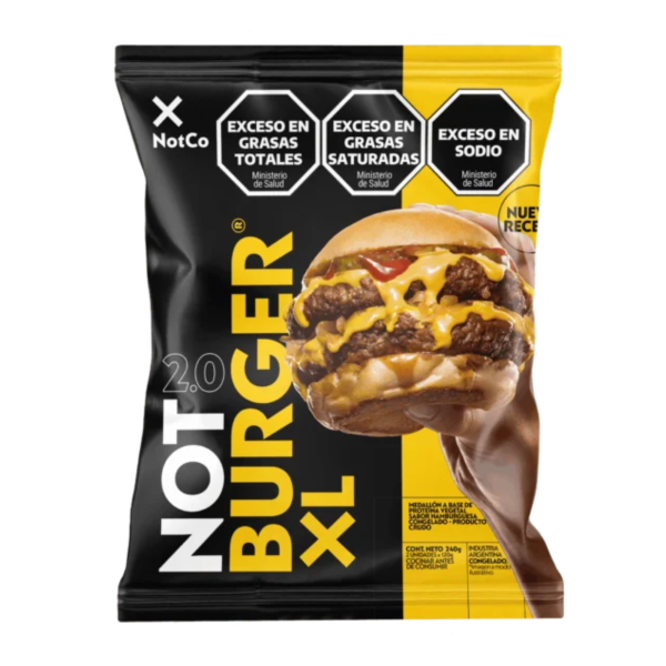 notburger xl NotBurger XL 240 g NotCo con 2 medallones de 120 g